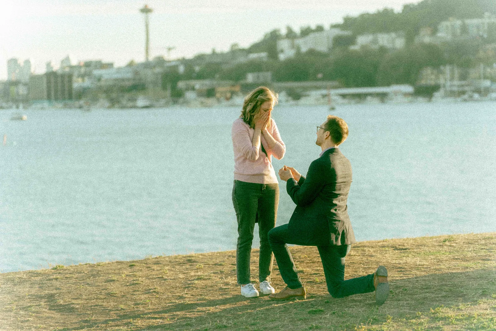 Film-toned wedding & engagement photograph by SunnyT Productions — No. 03841